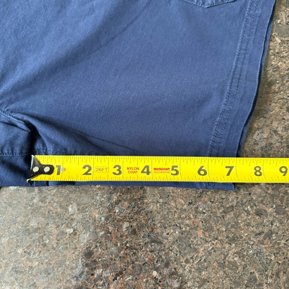 Eddie Bauer Cargo Shorts Blue Size 8 - Picture 8 of 9